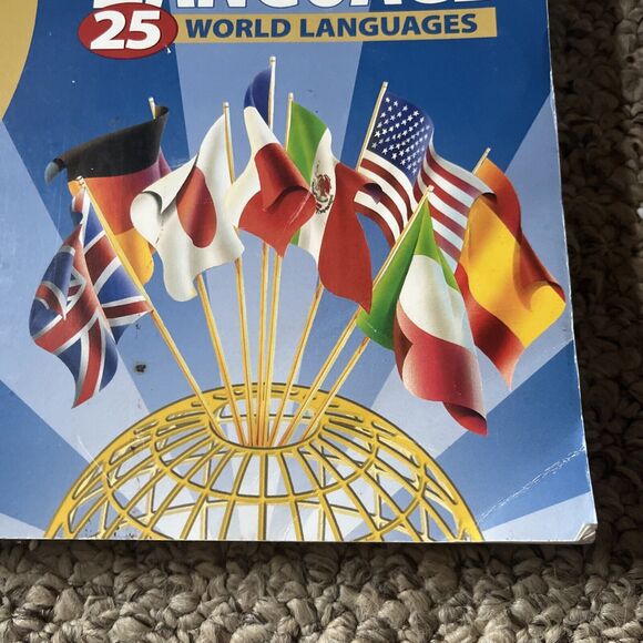 Easy Language 25 World Languages Book Multi-Lingual Dictionary Paperback - Picture 2 of 9
